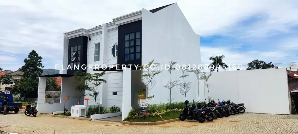 Townhouse eksklusif dekat ke gerbang tol Sawangan Depok