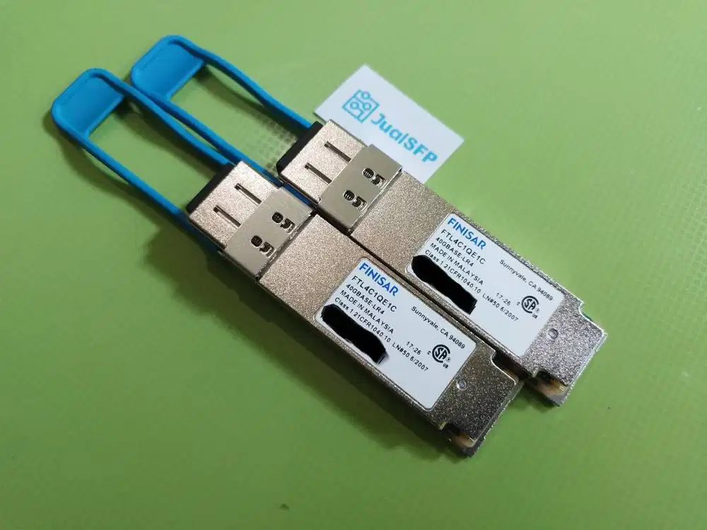 JualSFP QSFP 40G LR4 40G bisa utk Juniper Cisco Dell Aruba Garansi 1th