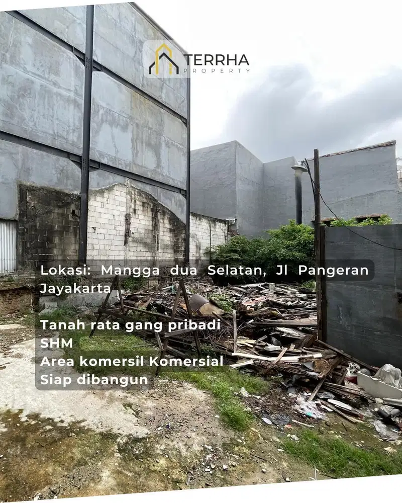 DIJUAL CEPAT KAVLING KOMERSIAL  JL PANGERAN JAYAKARTA, JAKARTA BARAT