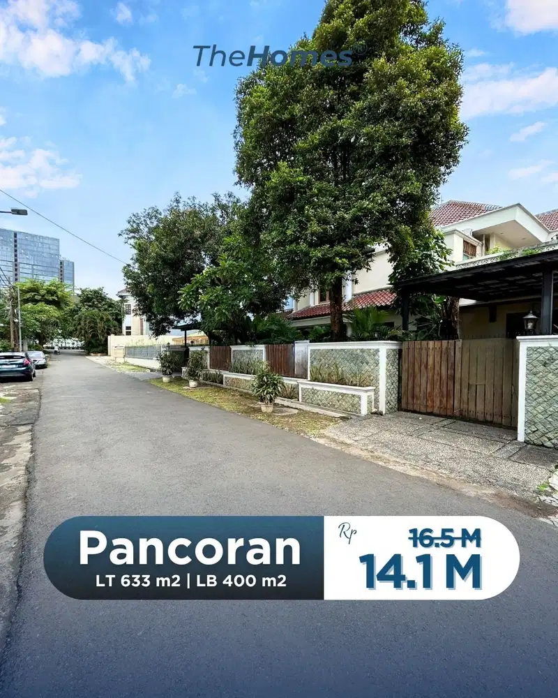 Rumah Nyaman Siap Huni 633m2 Lingkungan Tenang Asri