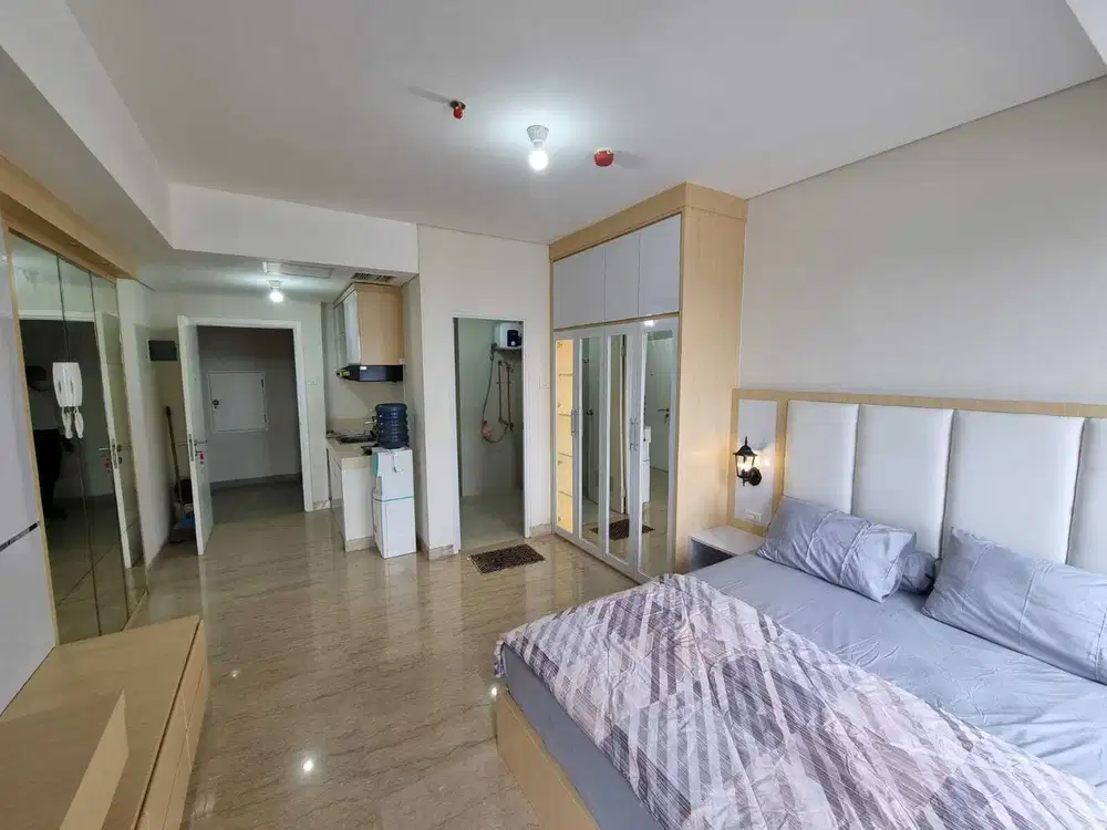 Dijual Cepat Apartemen Studio Podomoro Full Furnish
