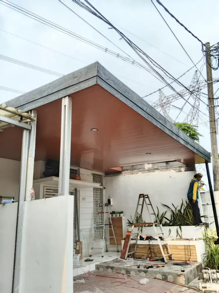 Kanopi Bajaringan ples Plafon PVC