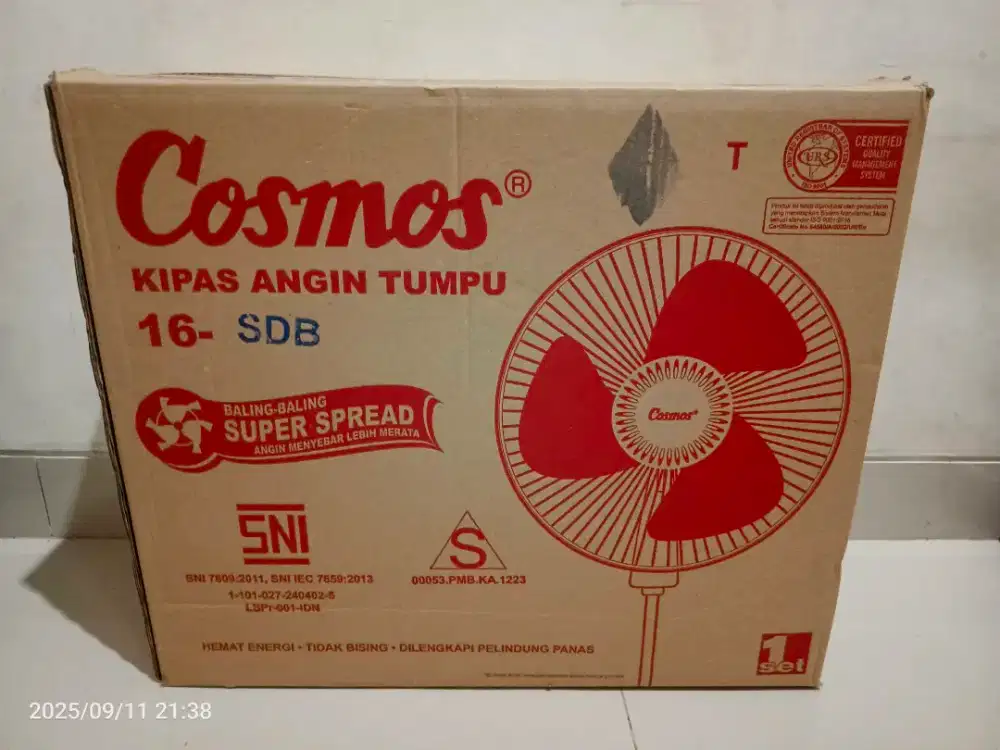 Kipas Angin Cosmos baru 16'