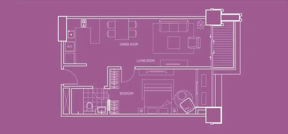 apartemen 1 BR Pondok Indah Residene Tower Maya