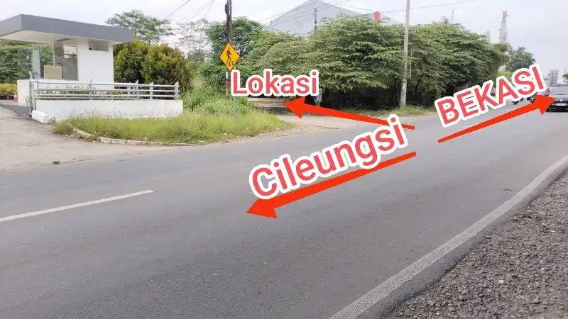 Tanah Nempel Dealer Toyota  Kawasan Inasentra Cileungsi Bekasi