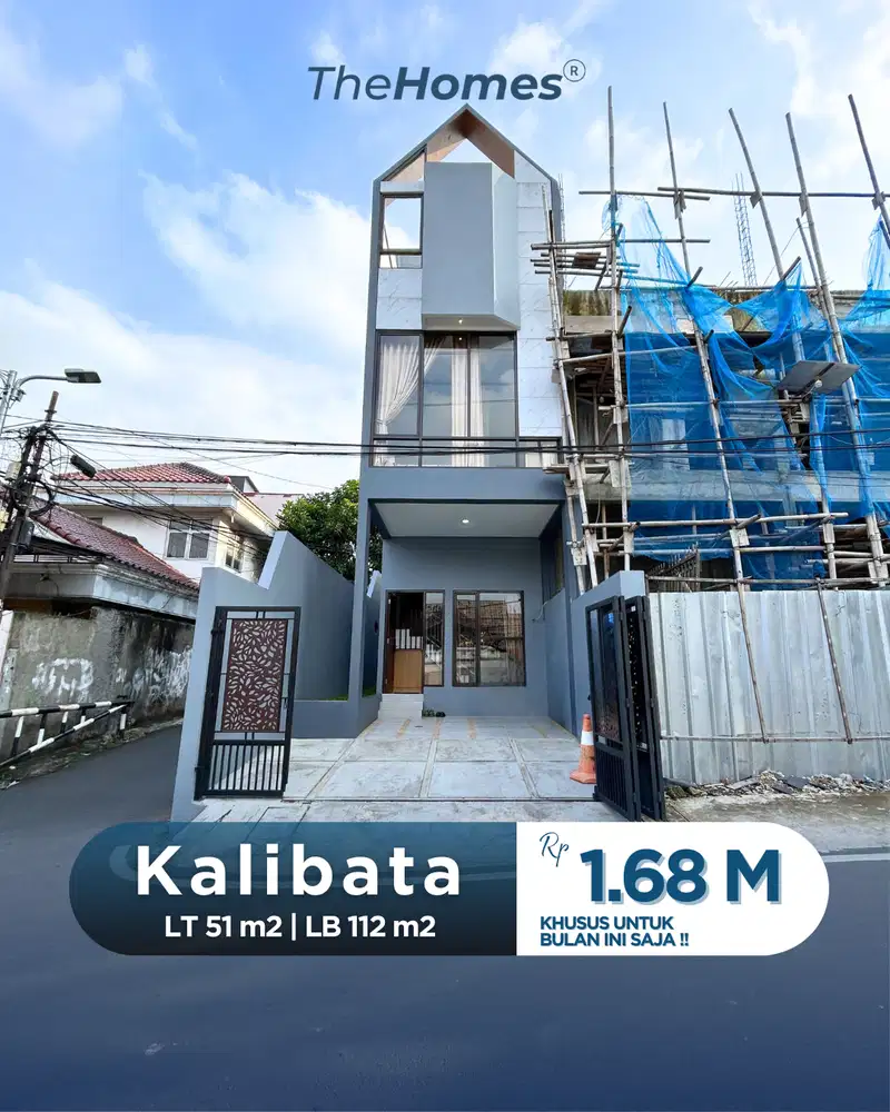 Brand New Smart House Akses Jalan Lebar 2 Mobil