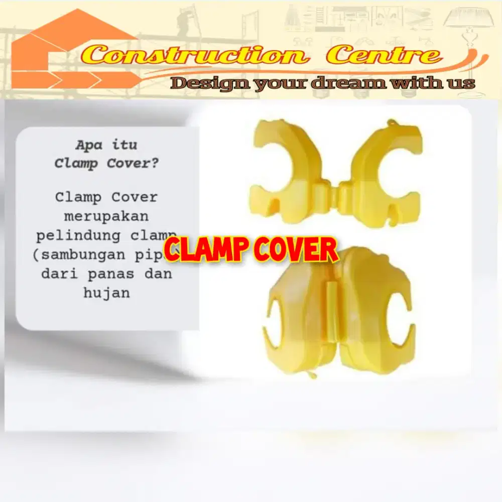 pipa besi clamp cover