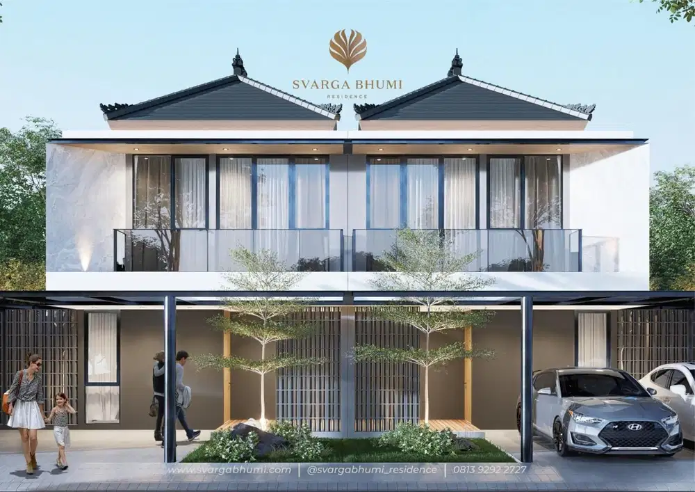 Svarga Bhumi Residence - Cluster 2 lantai dengan fasilitas lengkap