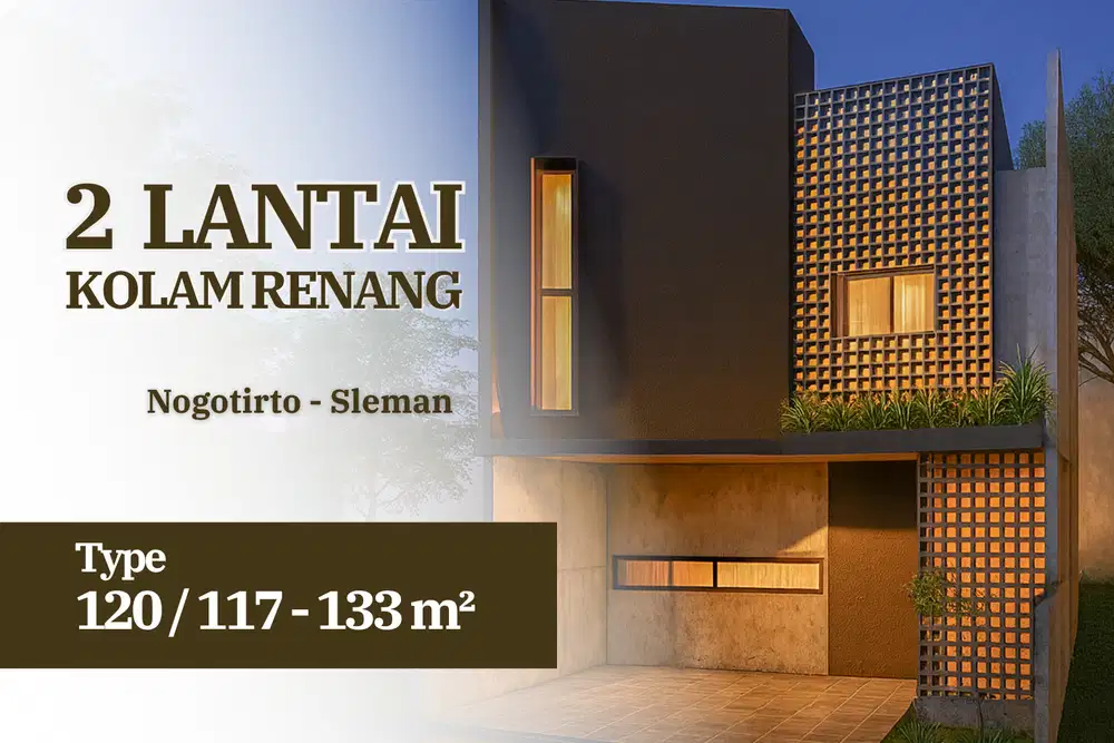 Jalan Kabupaten, Akses mudah ,lokasi Premium, 2 lantai, Kolam Renang