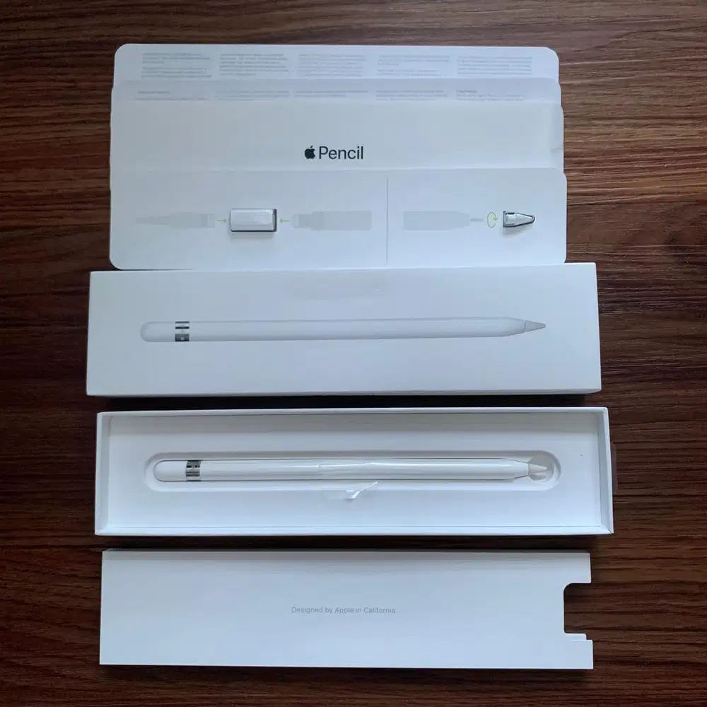 Apple Pencil Gen 1 Mulus + Converter & Nib