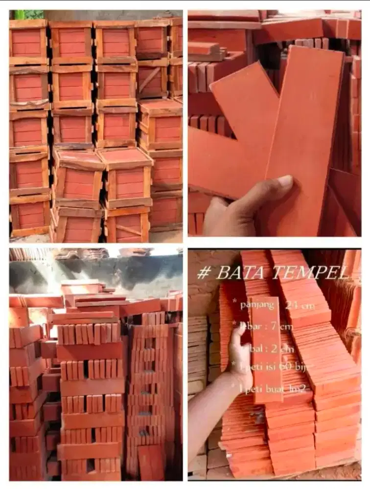Bata tempel dinding