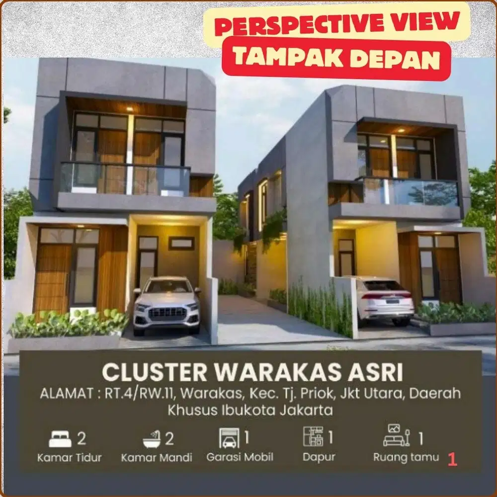 cluster warakas asri