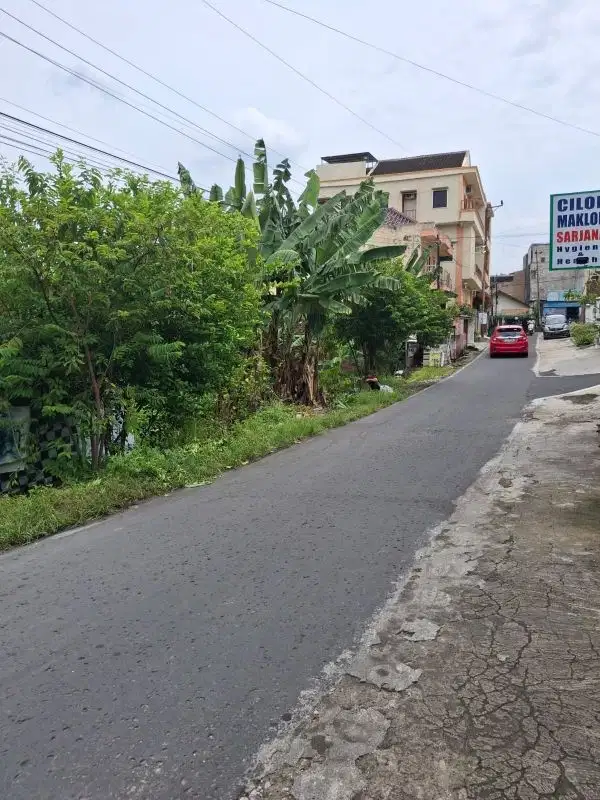 jual tanah di jl utama surya belakang uns jebres solo