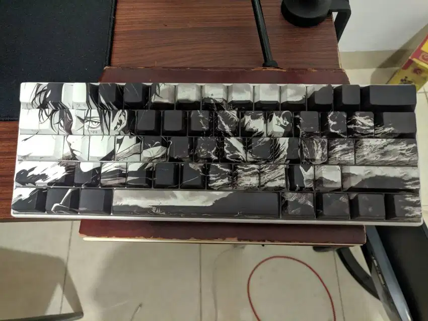 Keycaps + Keyboard RK61 mechanical keyboard