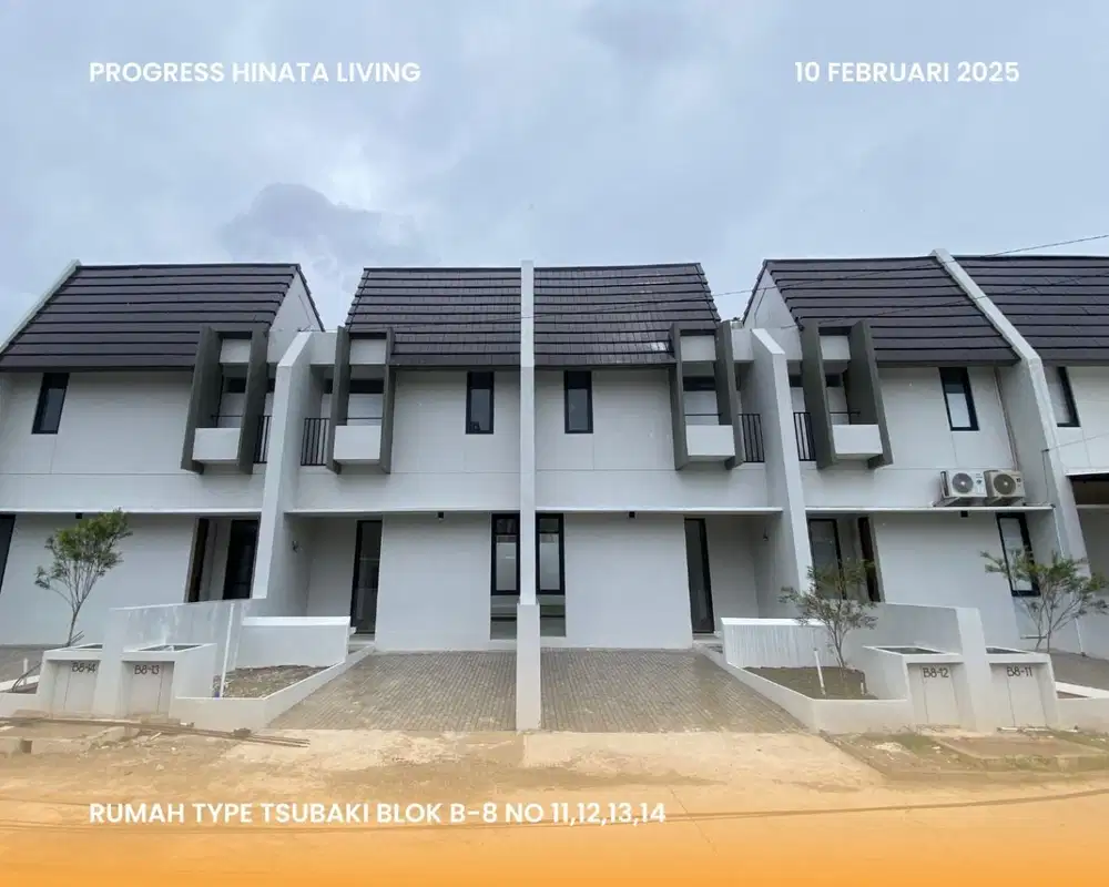 Type 56/80 rumah 2 lantai. Hinata Living Kopo