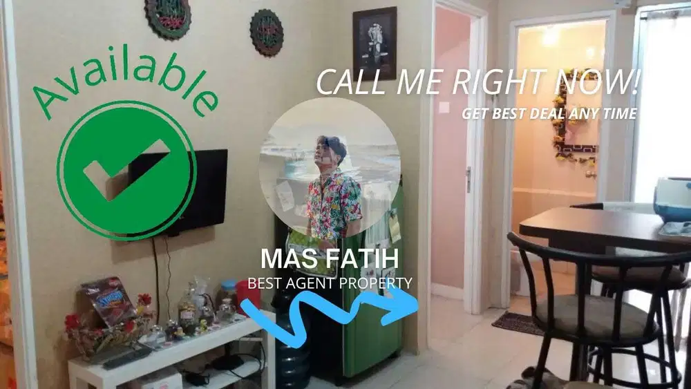 Woww Apartement Kalibata Green Palace Tower Mawar 2BR FullFurnish