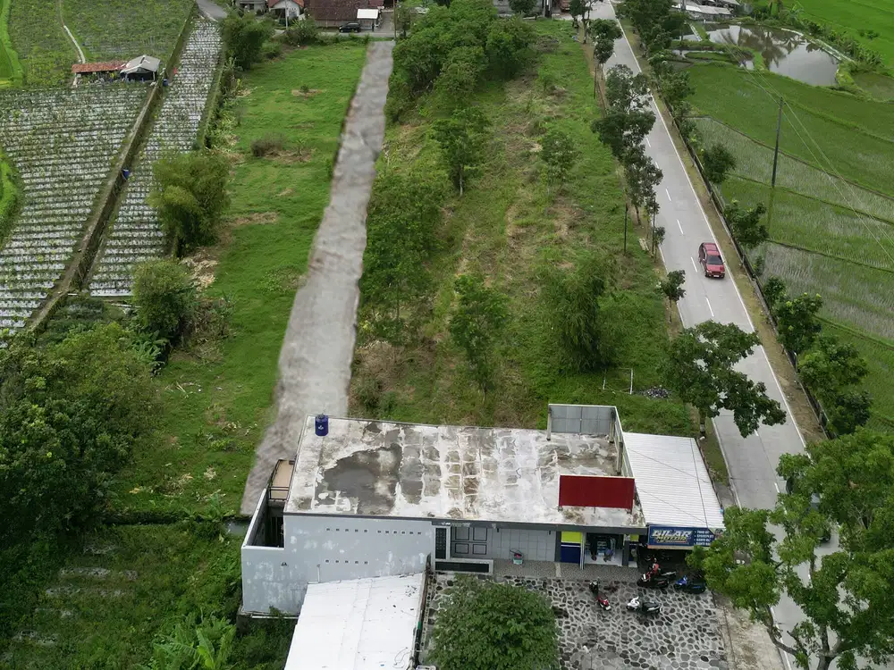 Beli Tanah SHM Magelang, Piggir Jalan Raya