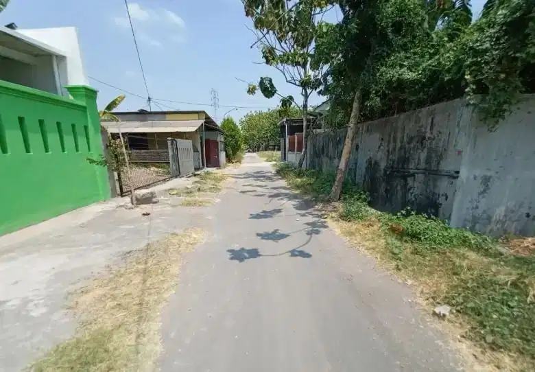 Dijual Tanah di jl pleret Sumber solo