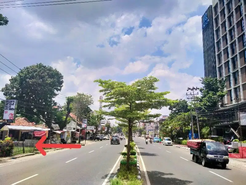 Tanah Hotel 1700 M² A Rivai Kota Palembang