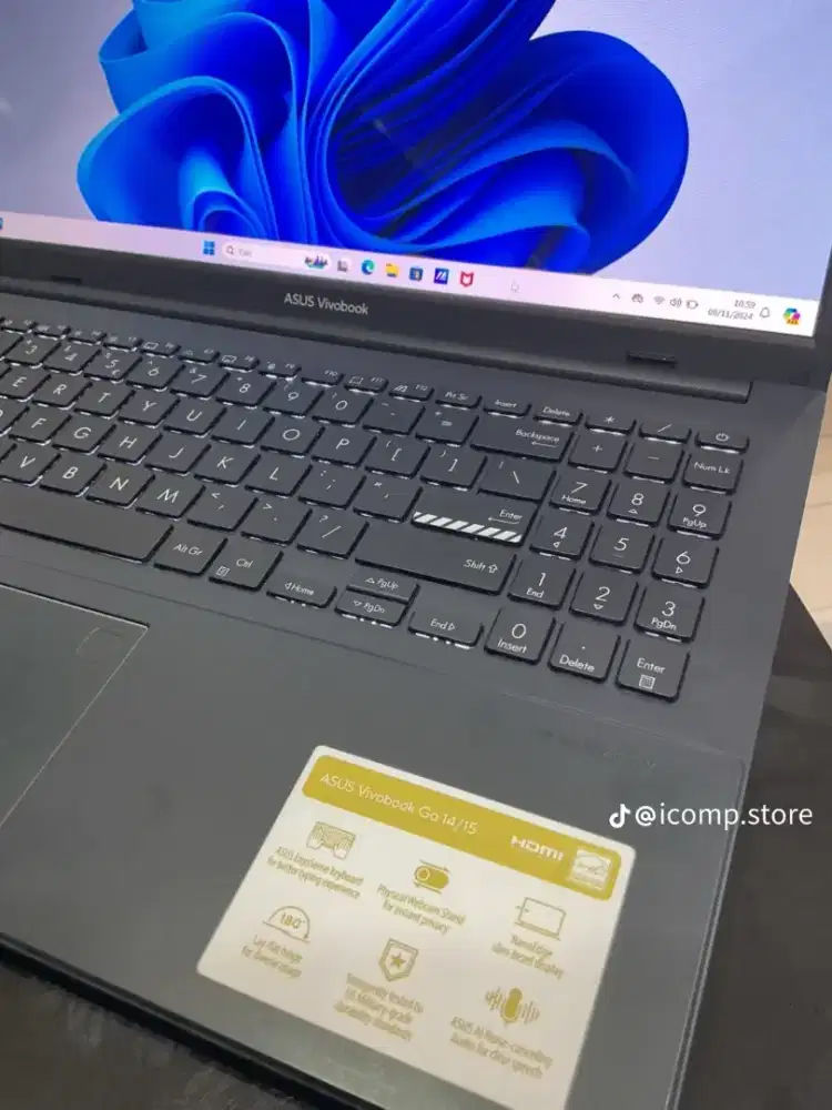 Cicilan laptop best seller asus vivobook go 15