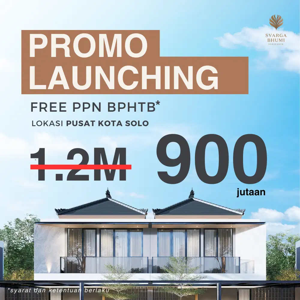 Svarga Bhumi - Experience City Resort Living - Rumah 2 Lantai