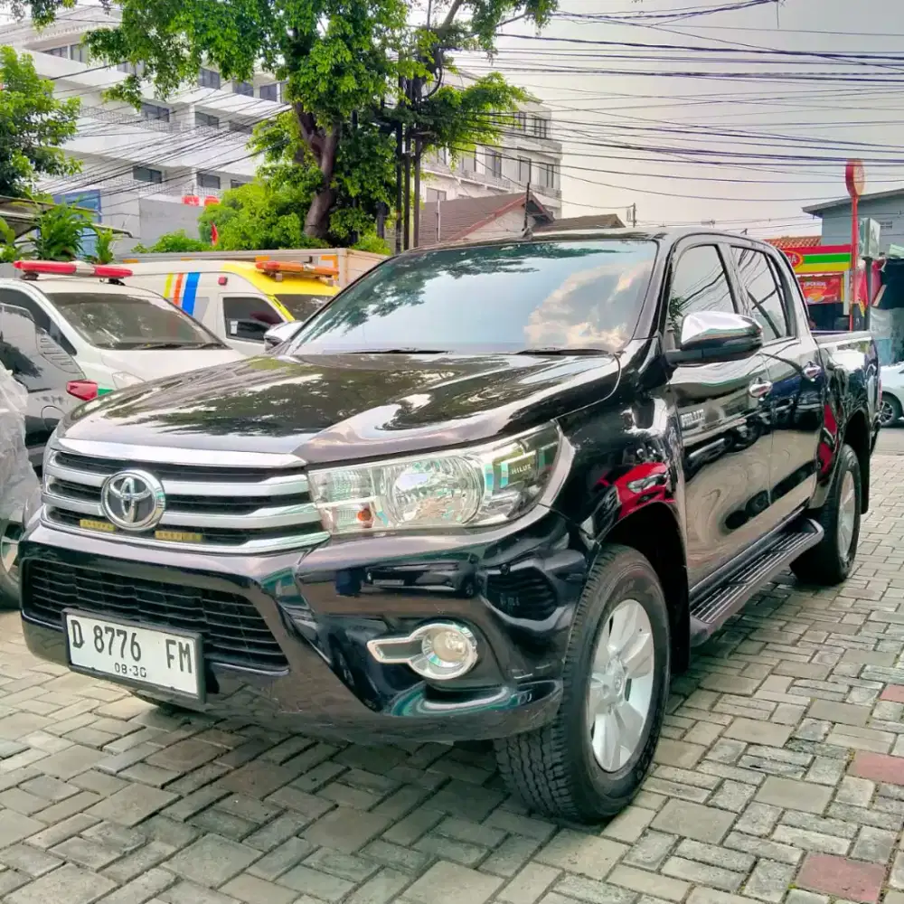 TOYOTA HILUX DC 2.4G 4X4 M/T 2020 ORIGINAL DALAM KOTA  NOPOL D BANDUNG