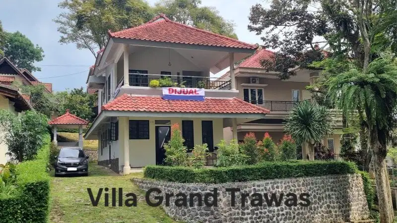 Villa 2lt Trawas bangunan baru tinggal bawa tas