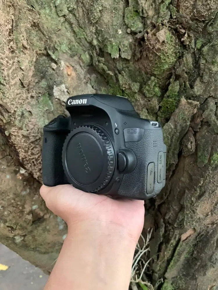 Jual cepat canon 750d body only boks