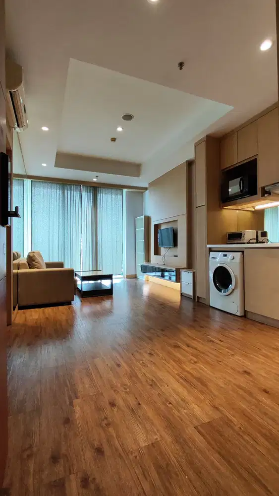 DIJUAL APARTEMEN ANCOL MANSION Sea View  1 BR Full Furnished