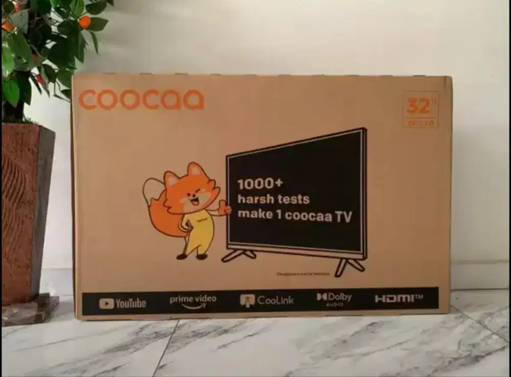Coocaa 32S3U Smart TV Garansi Resmi