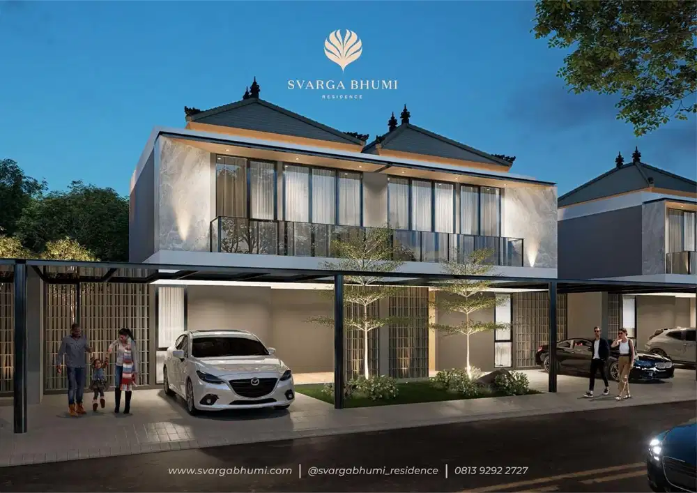 Svarga Bhumi Residence - Cluster 2 lantai dengan fasilitas lengkap