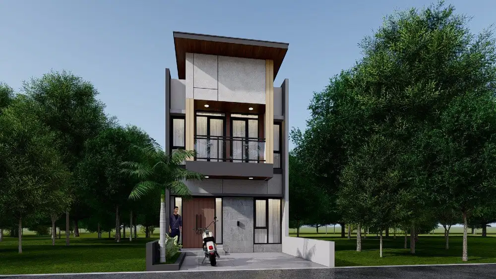 rumah 2 lantai di Kota Bogor harganya cuma 500 jutaan