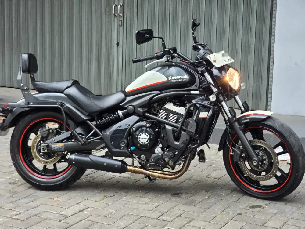 Moge Cruiser Kawasaki Vulcan 650 th 2017/2018 Km 14rb Modif Turing