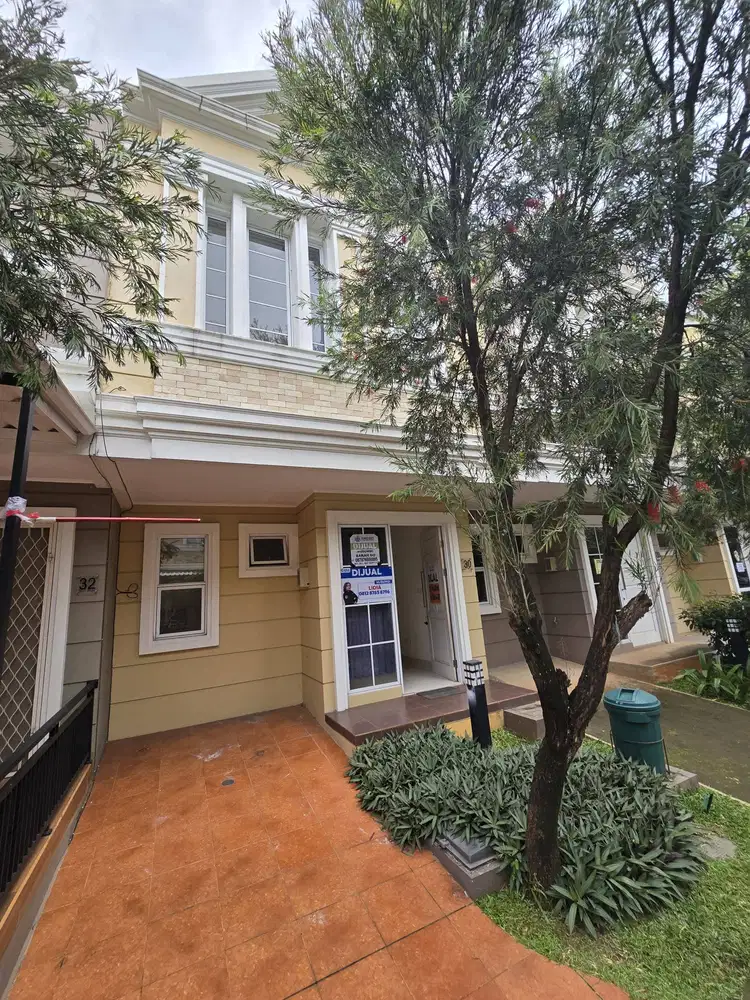 DIJUAL RUMAH CLUSTER AMARILLO VILLAGE DI GADING SERPONG