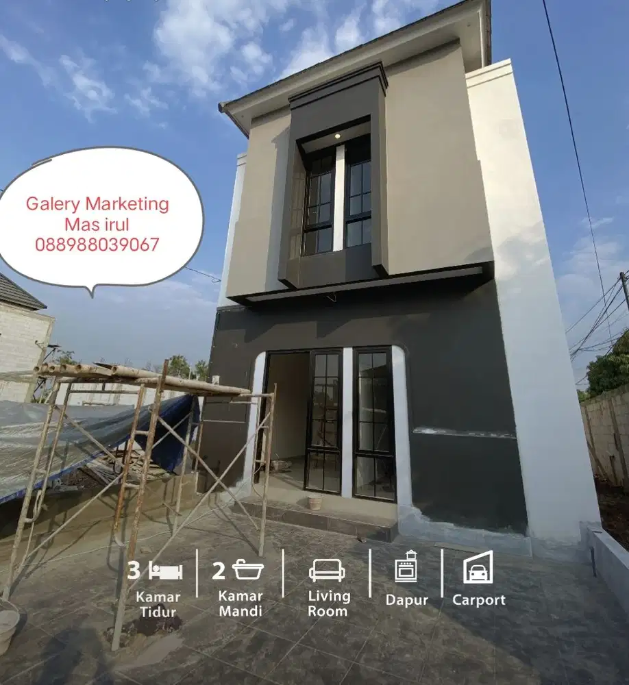 Rumah 2lantai murah klipang