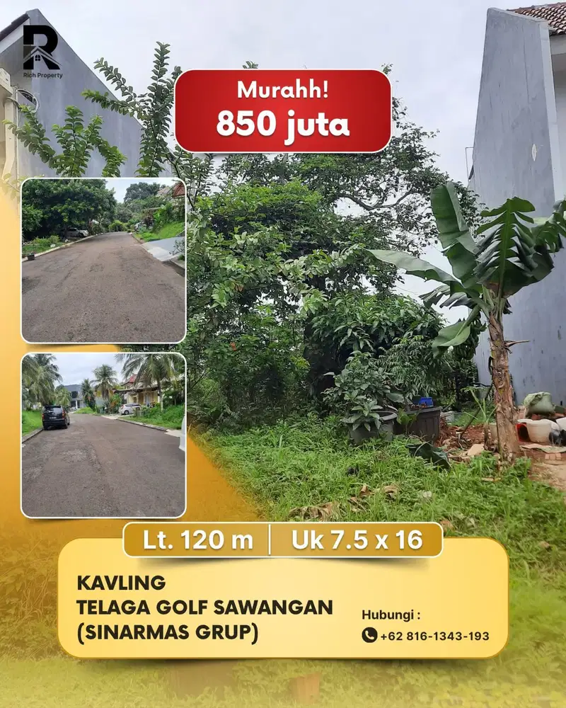 Tanah Strategis di Lokasi Premium!