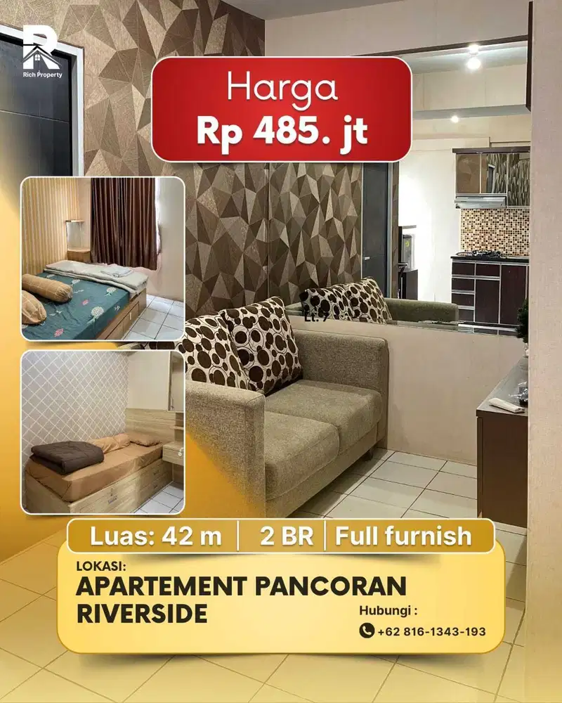 Dijual cepat! Apartemen Nyaman di Pancoran