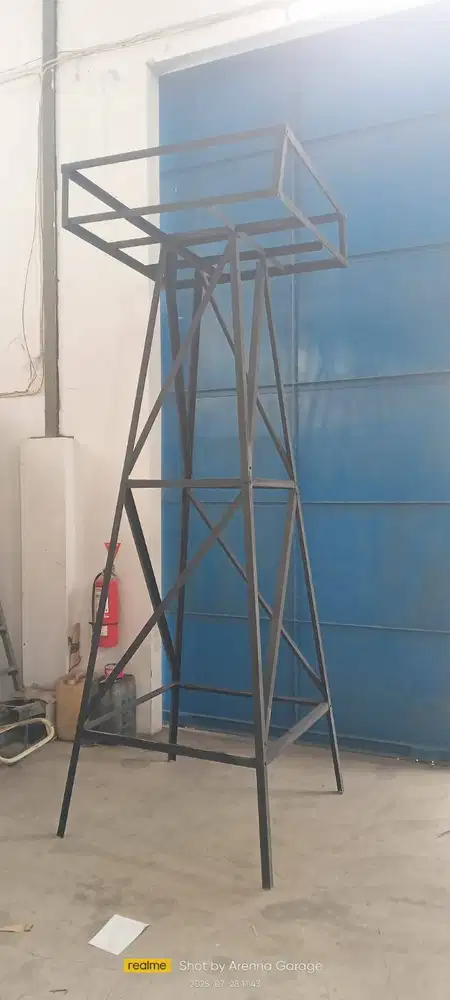 tiang  toren kapasitas toren 1000 l  , dudukan tower bak air