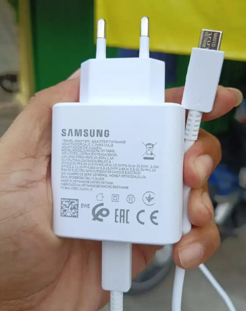 Charger Ori Samsung 45watt ( SUPER FAST CHARGING )