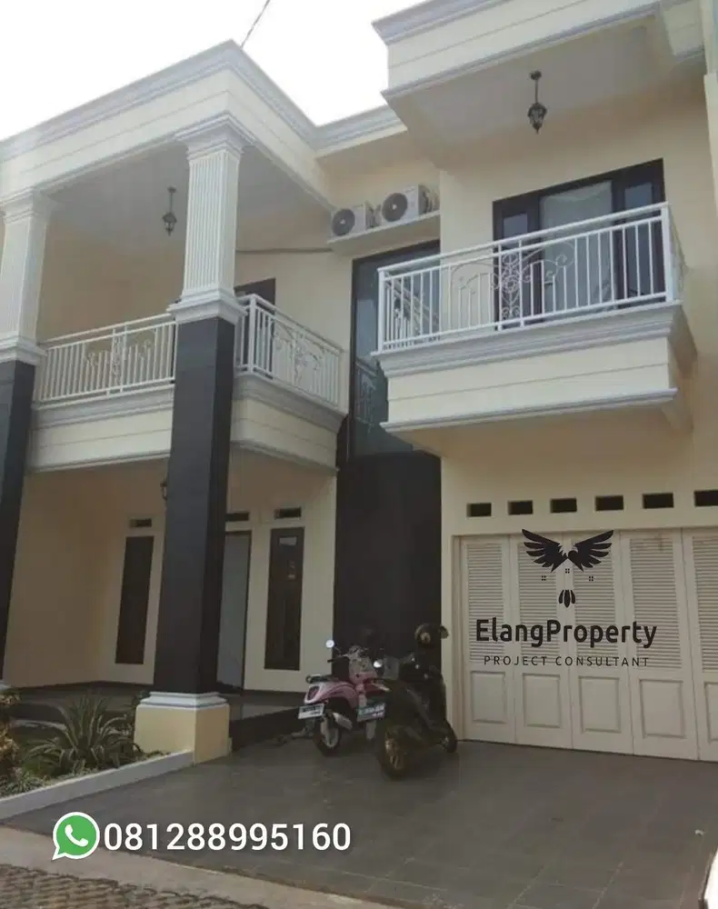 Rumah mewah murah dekat gerbang tol Desari Jakarta Selatan