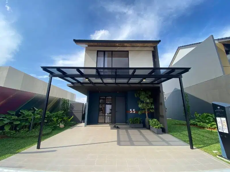 Jual rumah murah mewah 2lantai park serpong tipe5.5