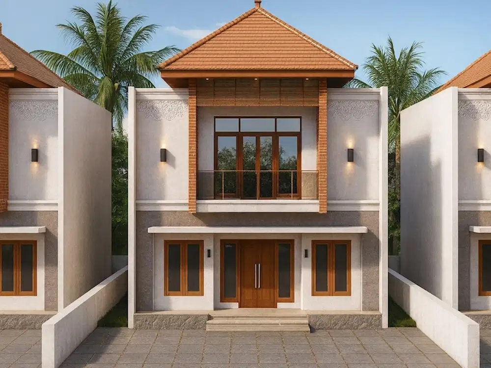 Jl Raya Jogja Solo Cuma 2 Kilo, Berbah Sleman, Rumah Gaya Bali 2 Lanta