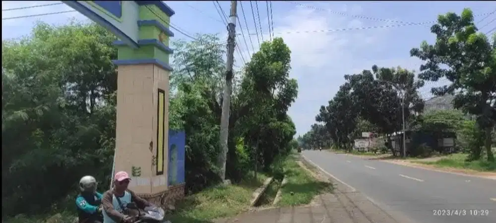 Tanah nol Jalan Daendels Paciran Lamongan