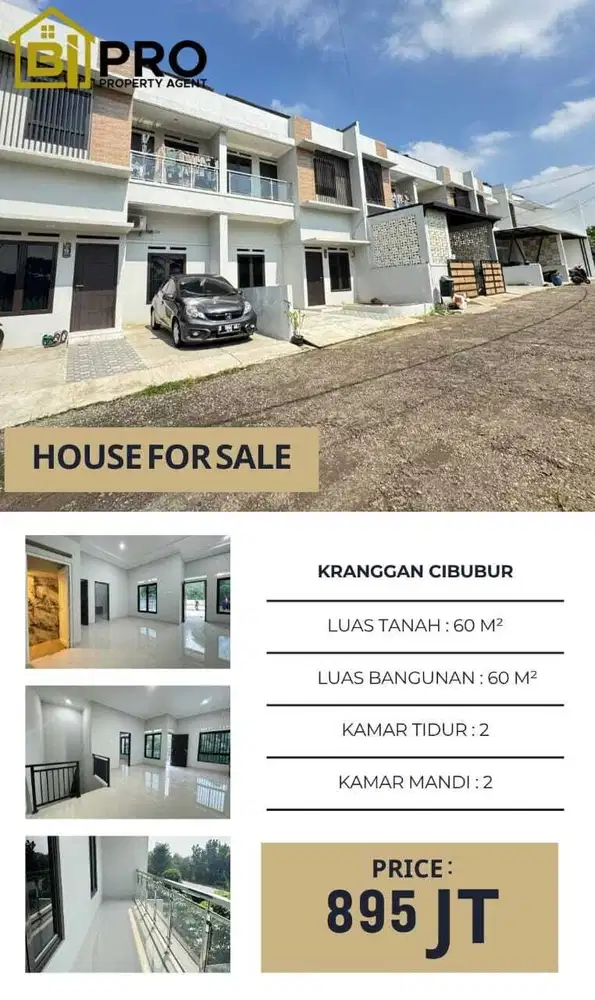 murah Cluster 2 Lantai Berkonsep Minimalis Modern Di Kranggan Cibubur