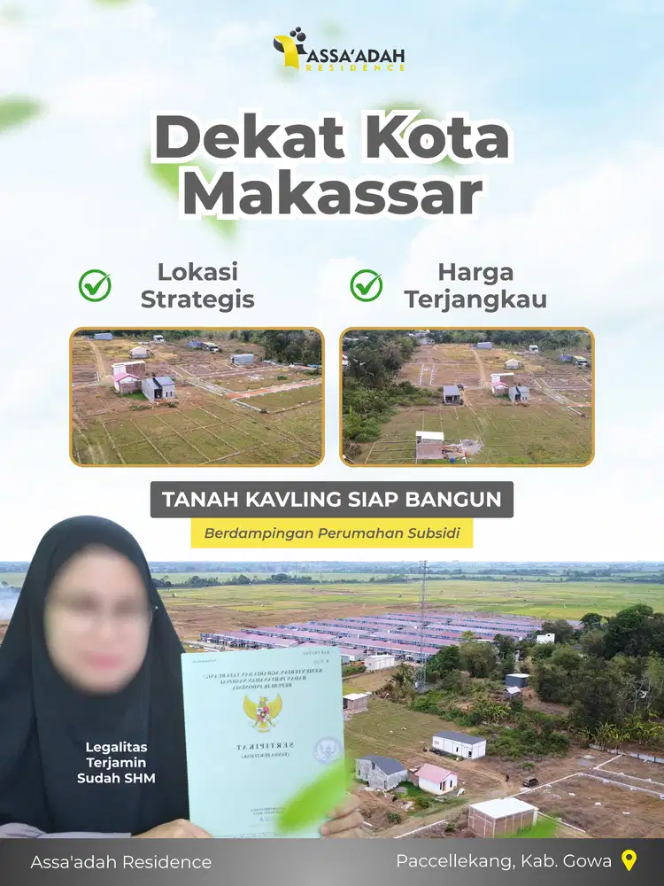 Kavling Murah dekat Btp Antang Makassar