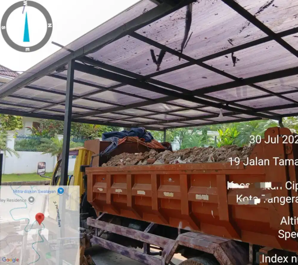 Jasa buang puing terdapat dan jual urugan murah