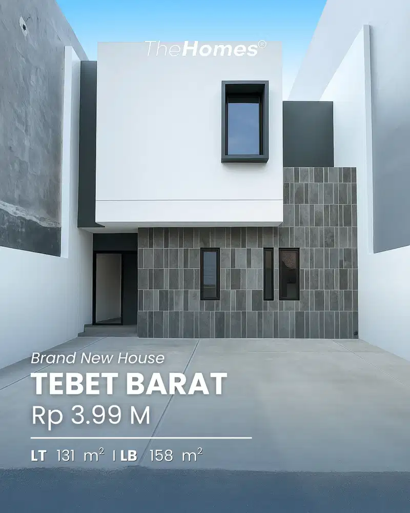Rumah Baru Bangun Siap Huni dekat Perkantoran Tebet