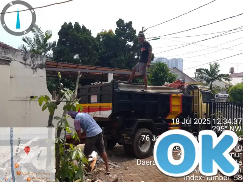 Jasa buang puing murah terdekat dan jual urugan paling murah