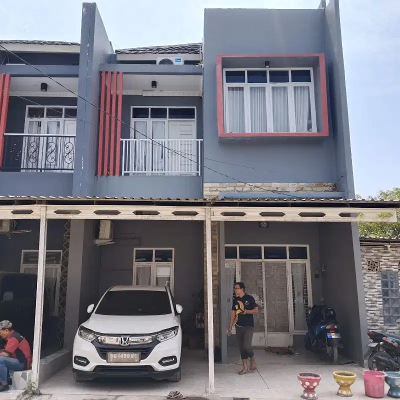 DIJUAL TOWNHOUSE 2 LT MELALUI LELANG DI KOMP. DEARNIZ  A10 MC XIX  PLG