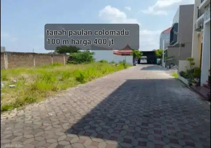 Dijual tanah di Paulan colomadu